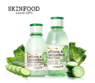 全球公認十大好用水乳品牌排名,SKINFOOD黃瓜水乳能改善肌膚