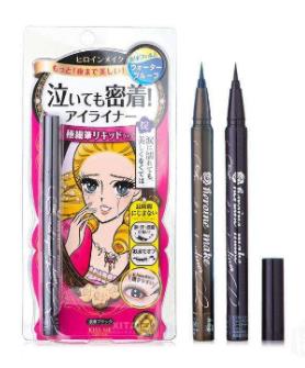 質量好又不貴的化妝品排名,KISS ME夢幻淚眼極細眼線液筆好上手