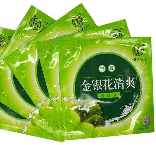 好用的中藥祛痘排毒面膜,金銀花面膜、魚腥草面膜吸附性強