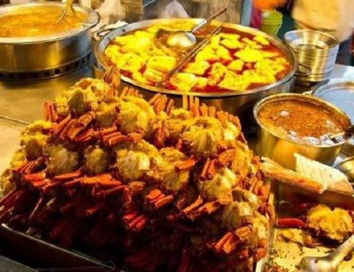 哈爾濱五大夜市排名,香坊大夜市、哈師大小吃街地方美食味道好