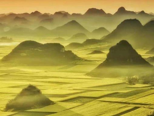 中國十大人少好玩的景點,羅平峰林、馬嶺河峽谷環境清幽