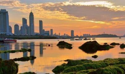 圖揭中國避暑好去處夏天去哪兒 河北秦皇島山水相依