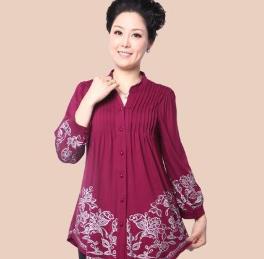 媽媽裝品牌排行榜 胖太太品牌特體女裝的創始品牌